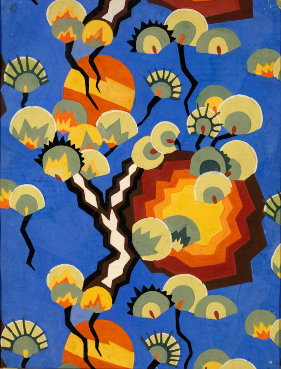 Textile Design for Cretonne (1928) – Lois Mailou Jones Tablo