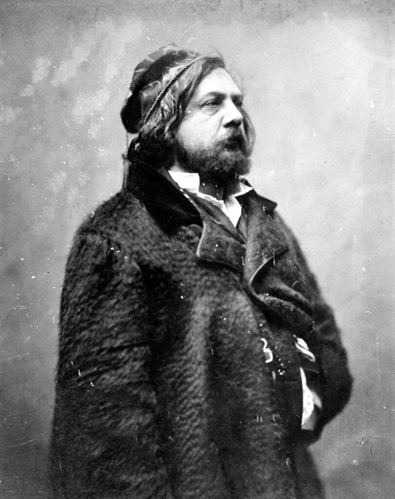 Théophile Gautier (1857) - Félix Nadar Tablo