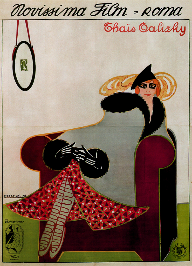 Thaïs Talizky (1916) – Enrico Prampolini Tablo