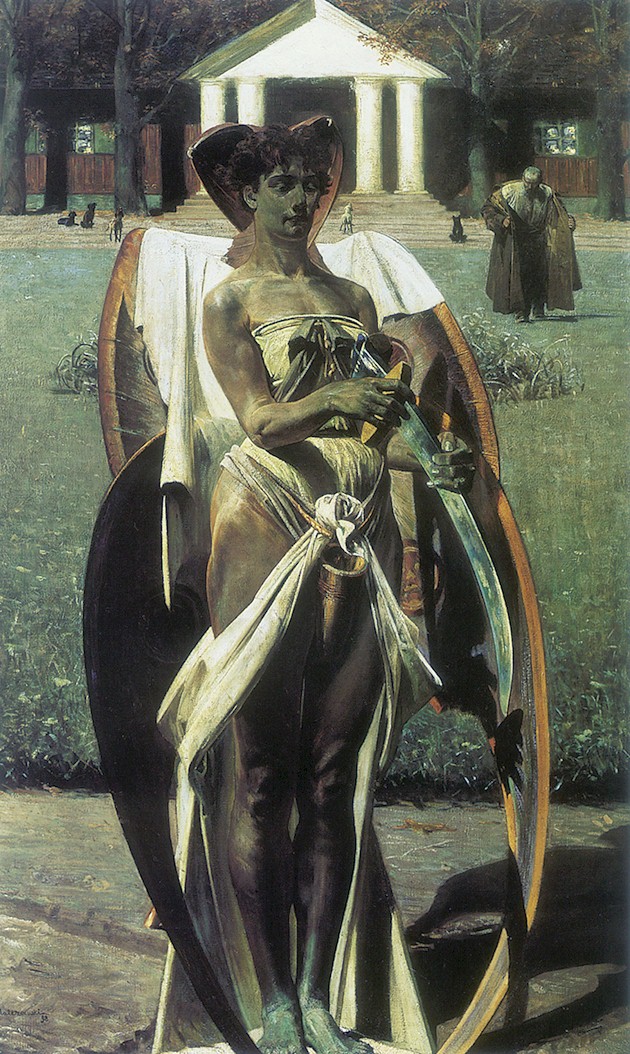 Thanatos (1898) - Jacek Malczewski Tablo