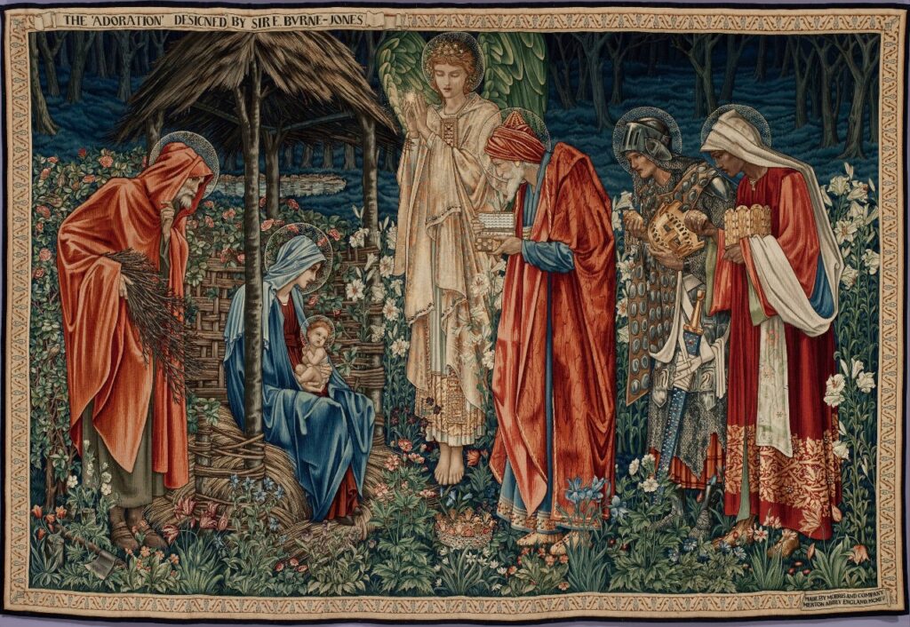 The Adoration of the Magi (1890) – William Morris Tablo