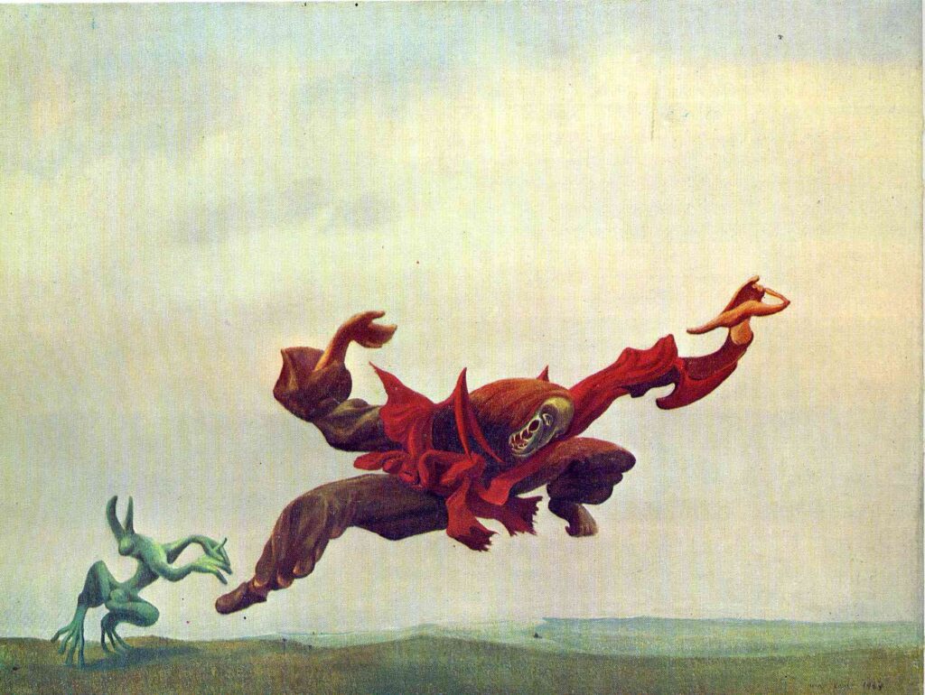 The Angel of Hearth and Home (1937) - Max Ernst Tablo