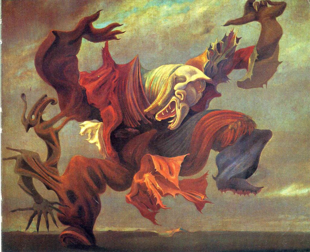The Angel of the home or the Triumph of Surrealism (1937) - Max Ernst Tablo