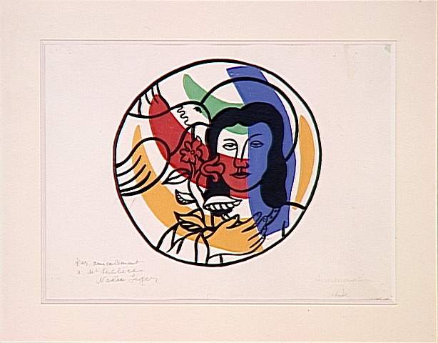 The Annunciation - Fernand Léger Tablo