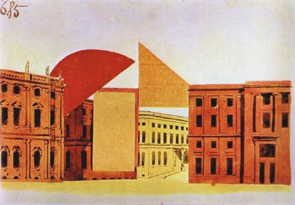The Arch of the General Staff (1920) - Nathan Altman Tablo