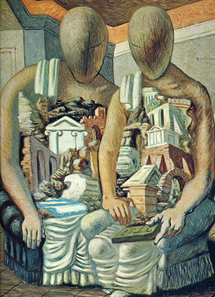 The Archaeologists (1927) - Giorgio de Chirico Tablo