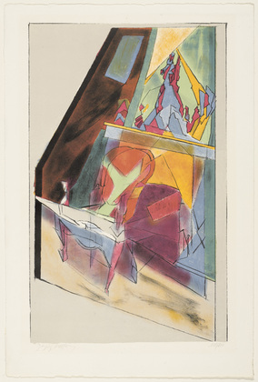 The Armchair (1951) - Jacques Villon Tablo