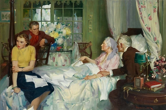 The Arrangement (1938) - Haddon Sundblom Tablo