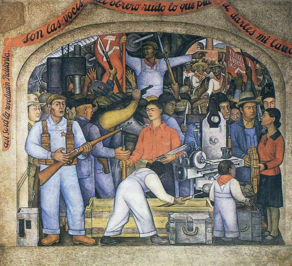 The Arsenal (1928) - Diego Rivera Tablo