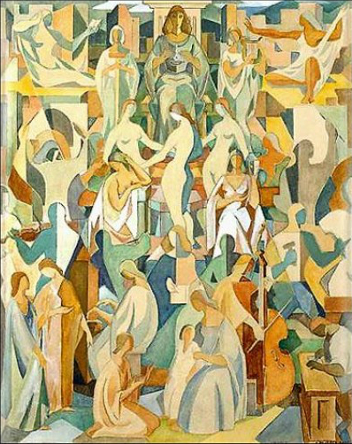 The Arts (1956) - Carlos Quizpez Asín Tablo
