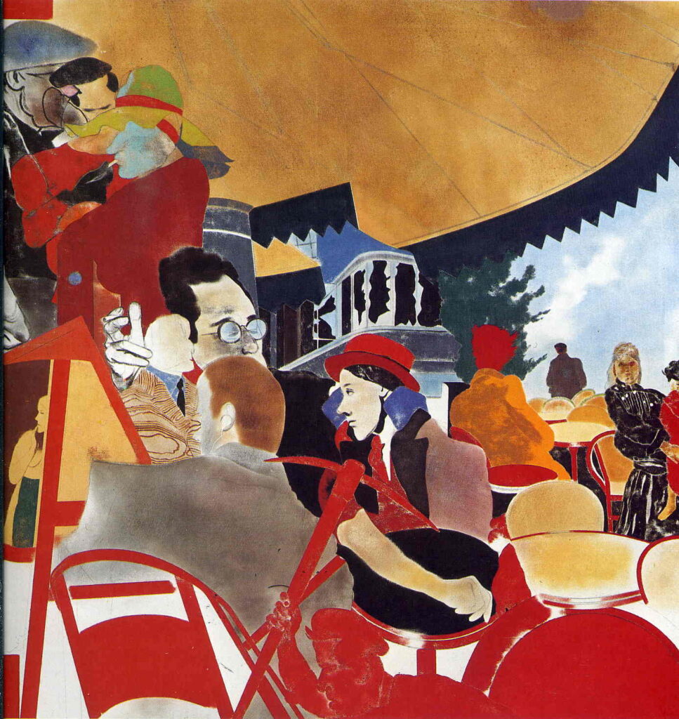 The Autumn of Central Paris - R. B. Kitaj Tablo
