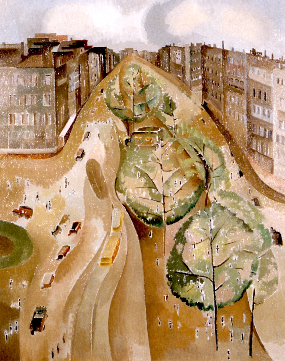 The Avenue (1921) - Alice Bailly Tablo