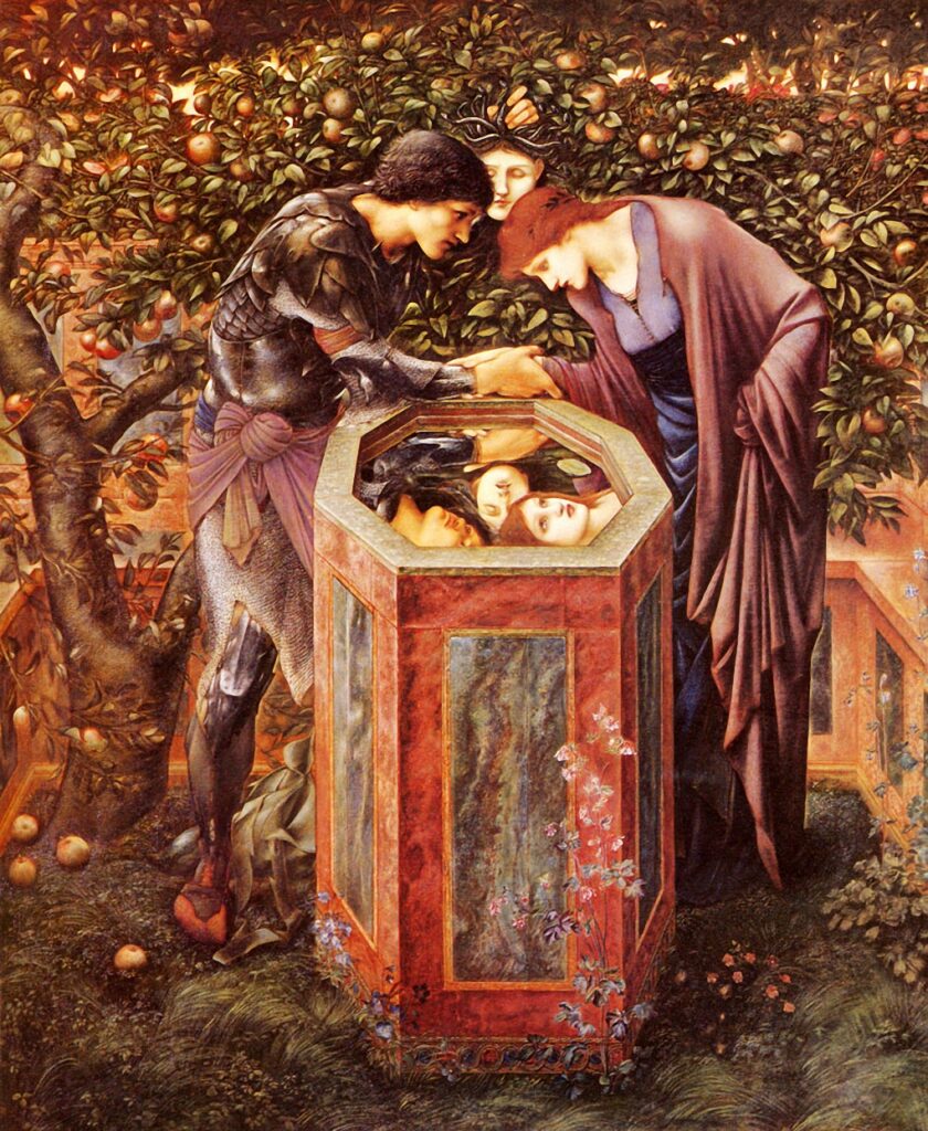The Baleful Head (1886) - Edward Burne-Jones Tablo