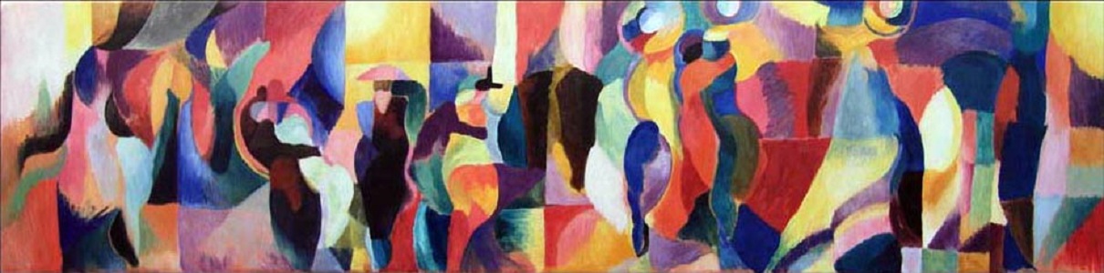 The Ball (1913) - Sonia Delaunay Tablo kanvas tablo