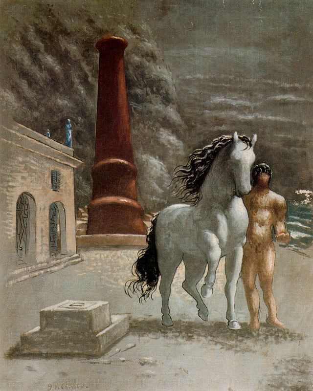 The Bank of Thessaly (1926) – Giorgio de Chirico Tablo
