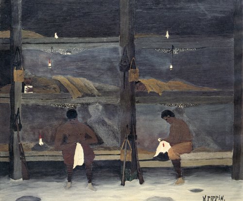 The Barracks (1945) – Horace Pippin Tablo