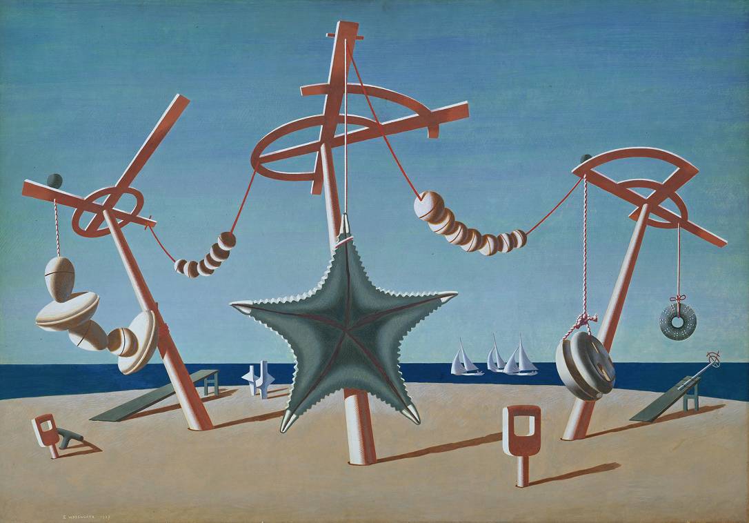 The Beached Margin (1937) - Edward Wadsworth Tablo