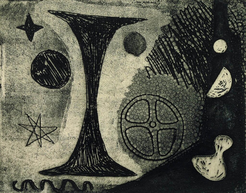 The Big I (1944) - Alexander Calder Tablo