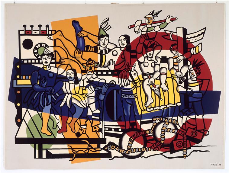 The Big Parade - Fernand Léger Tablo