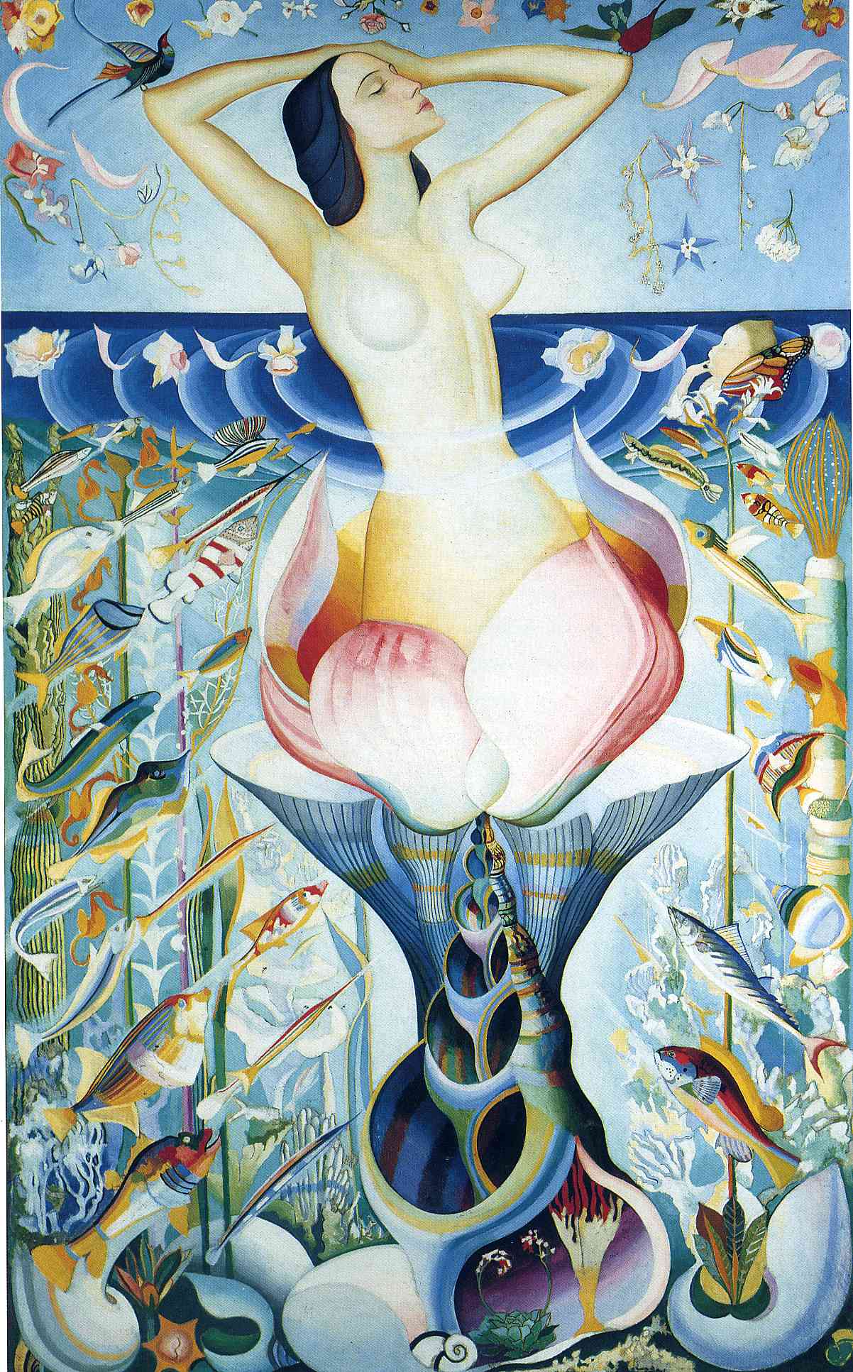 The Birth of Venus - Joseph Stella Tablo