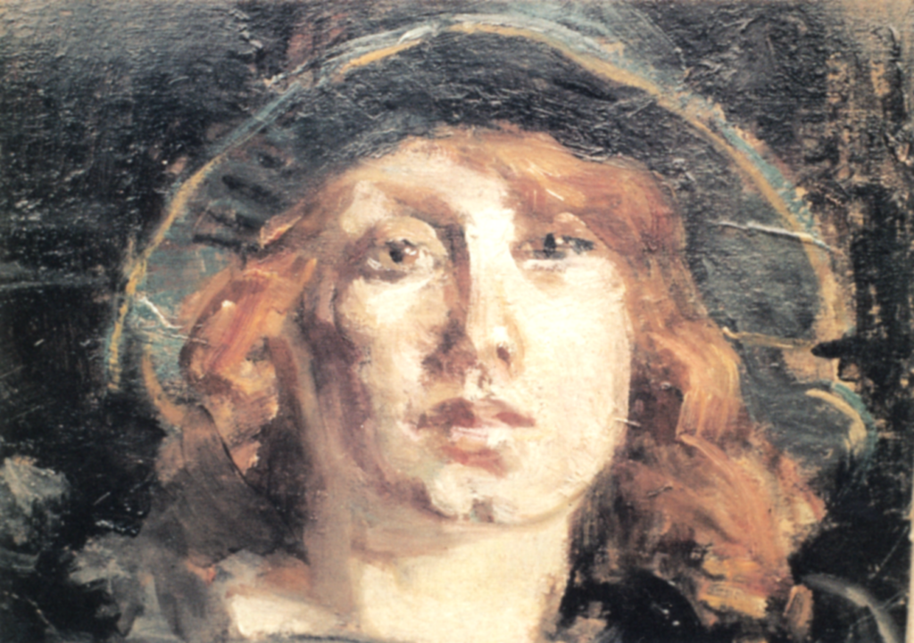 The Blue Hat (Kathleen Kearney) (1923) - Sarah Purser Tablo
