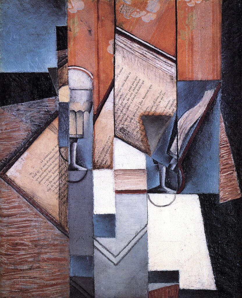 The Book (1913) - Juan Gris Tablo