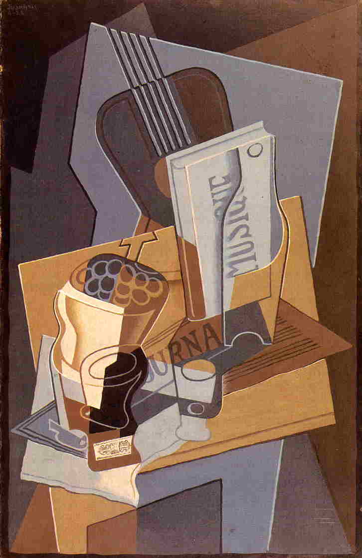 The Book of Music (1922) - Juan Gris Tablo