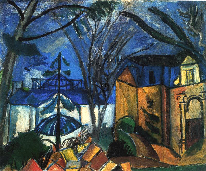 The Botanical Garden (1910) - Raoul Dufy Tablo