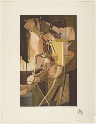 The Bride, After Duchamp (1934) - Jacques Villon Tablo