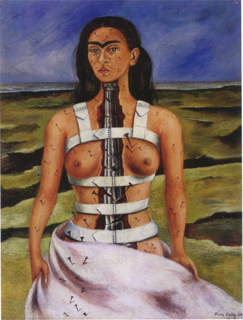 The Broken Column (1944) - Frida Kahlo Tablo