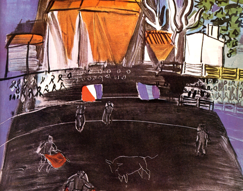 The Bullfight (1949) - Raoul Dufy Tablo