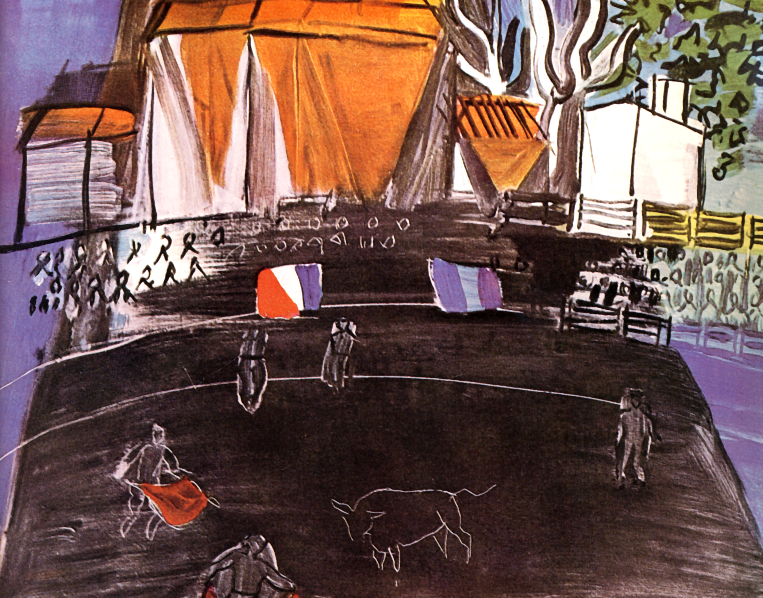 The Bullfight (1949) - Raoul Dufy Tablo