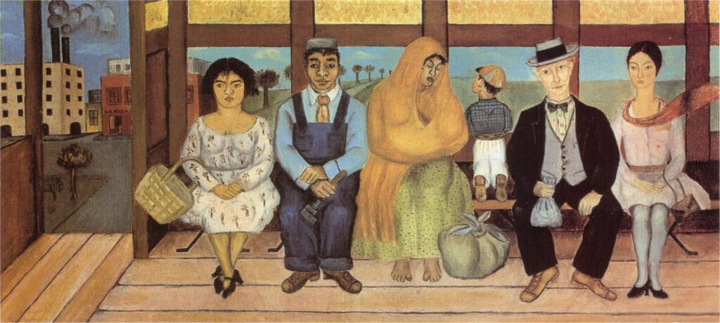 The Bus (1929) – Frida Kahlo Tablo