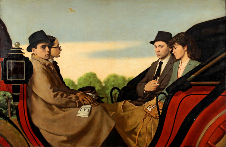 The Carriage Or Walk To The Cascine (1942) – Antonio Bueno Tablo
