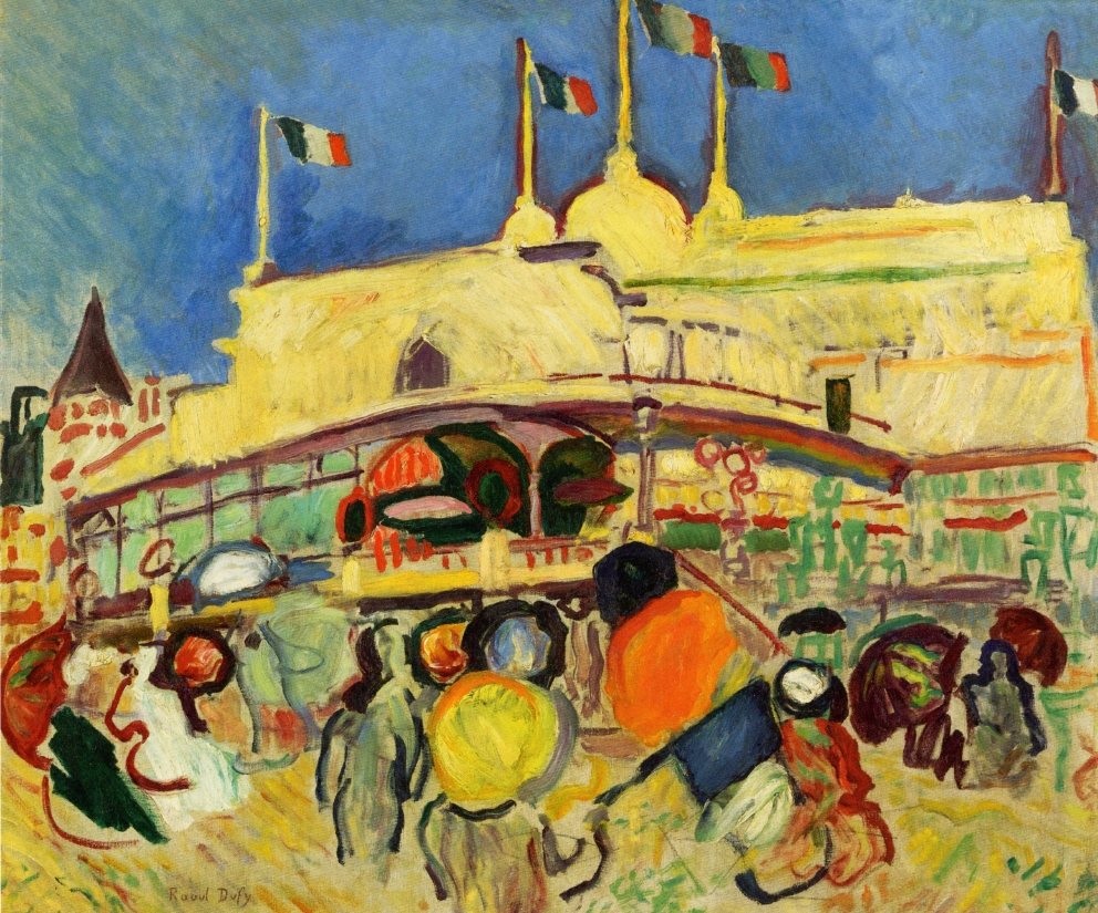 The Casino (1906) - Raoul Dufy Tablo