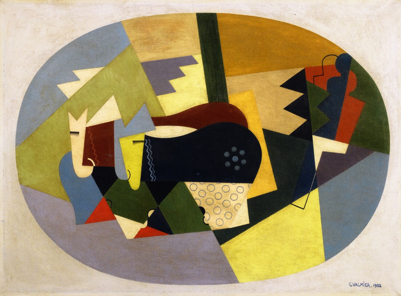 The Cattle on the Mountain (1922) - Georges Valmier Tablo