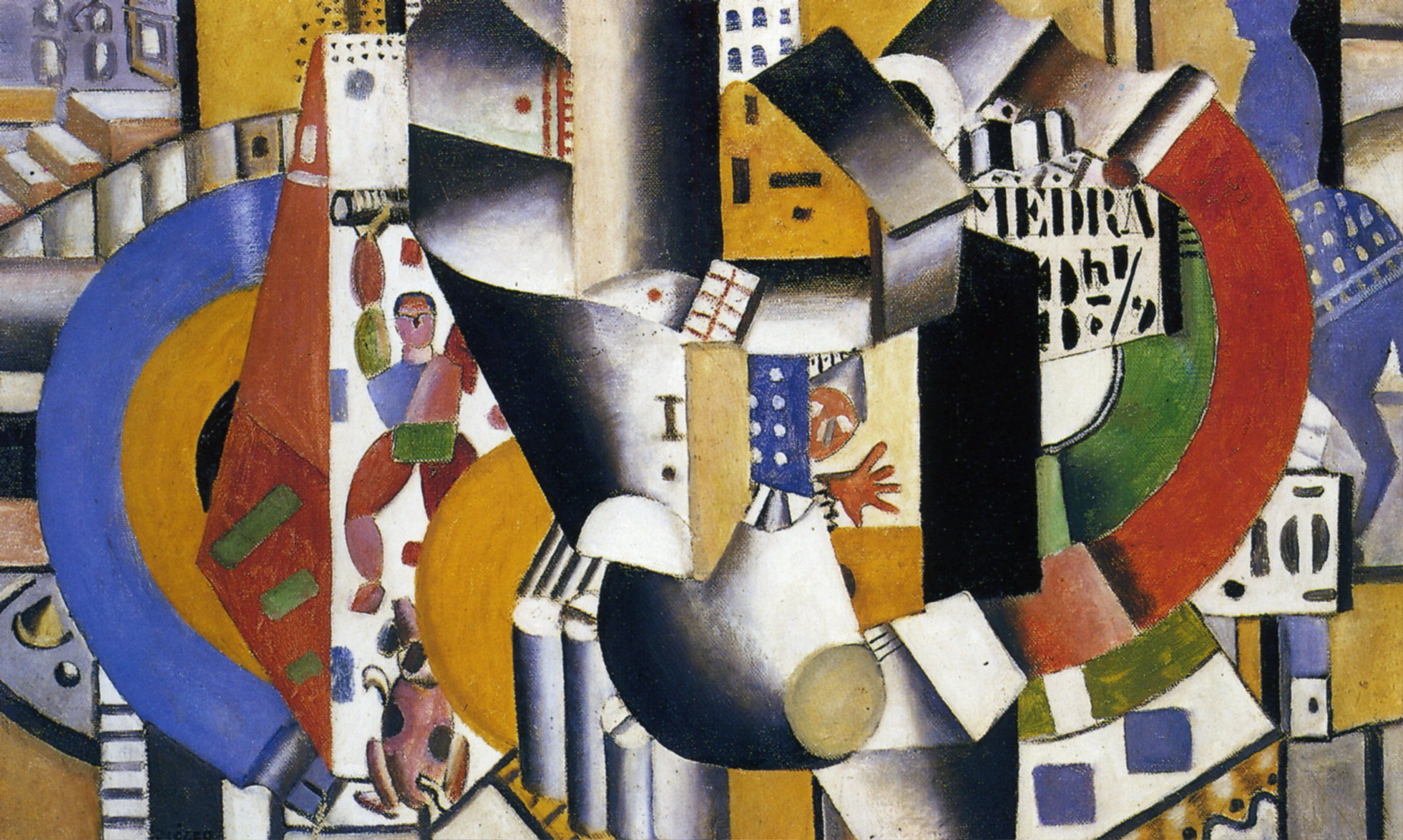 The Circus (1918) - Fernand Léger Tablo
