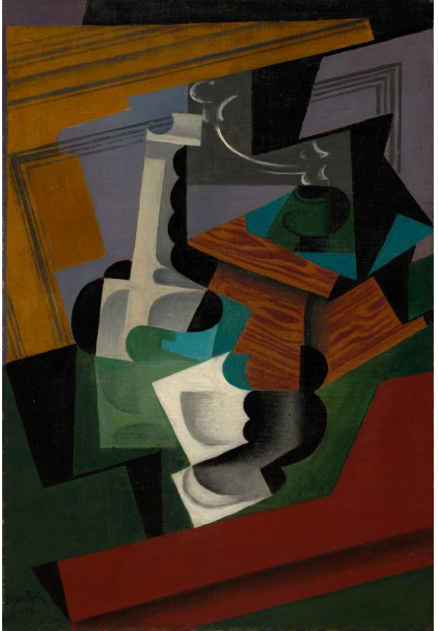 The Coffee Mill (1916) - Juan Gris Tablo