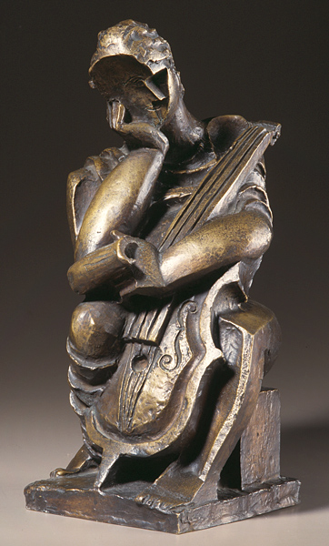 The Composer (1935) - Ossip Zadkine Tablo