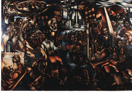 The Contribution of the Negro to Democracy in America (1943) – Charles Wilbert White Tablo