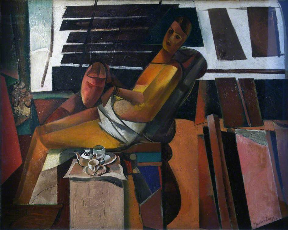 The Convalescent (1933) - Wyndham Lewis Tablo