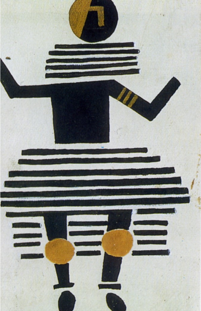 The Creation of the World costume of woman (1923) - Fernand Léger Tablo