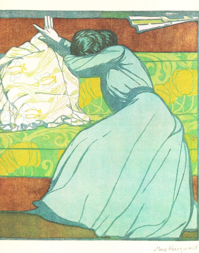 The Cushion (1903) – Max Kurzweil Tablo