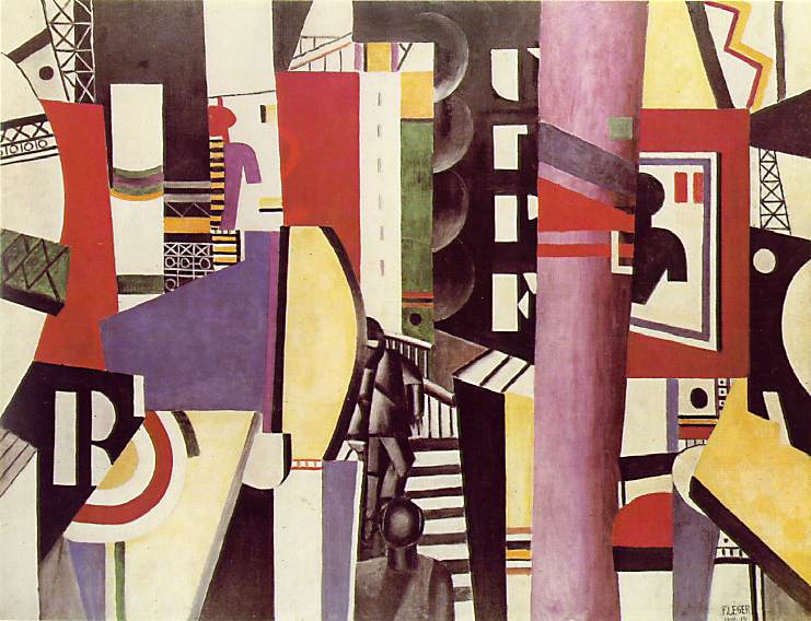 The Сity (1919) - Fernand Léger Tablo
