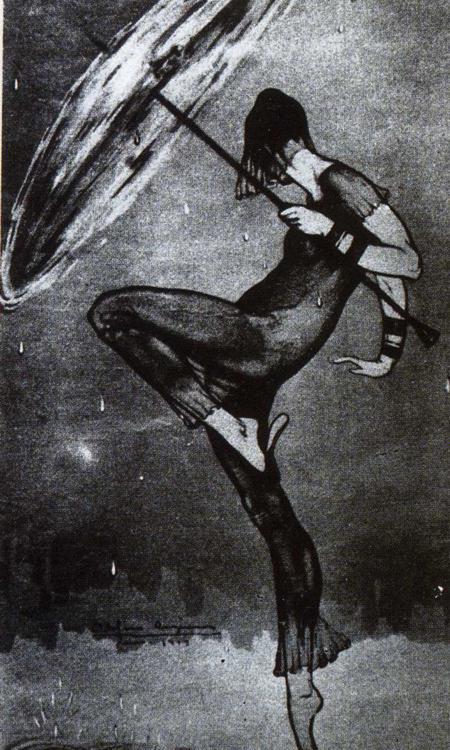 The Dance of the Rain – David Alfaro Siqueiros Tablo
