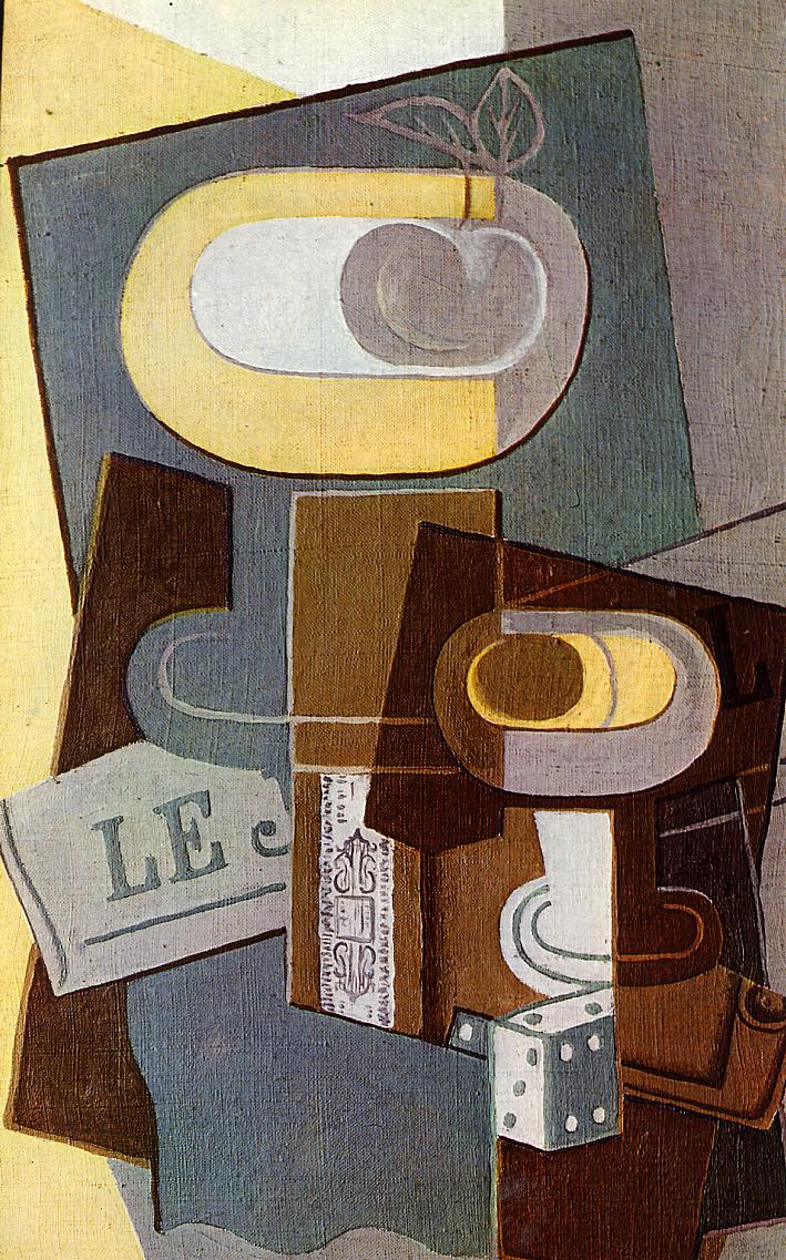 The Dice (1922) - Juan Gris Tablo