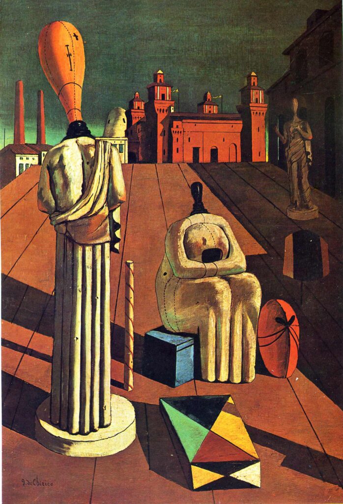 The Disquieting Muses (1916) - Giorgio de Chirico Tablo