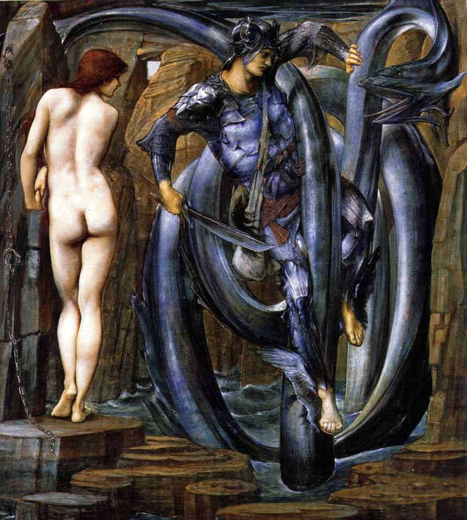 The Doom Fulfilled (1884) - Edward Burne-Jones Tablo