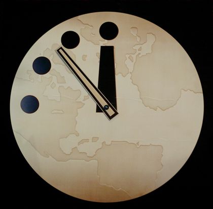 The Doomsday Clock (1947) - Martyl Langsdorf Tablo