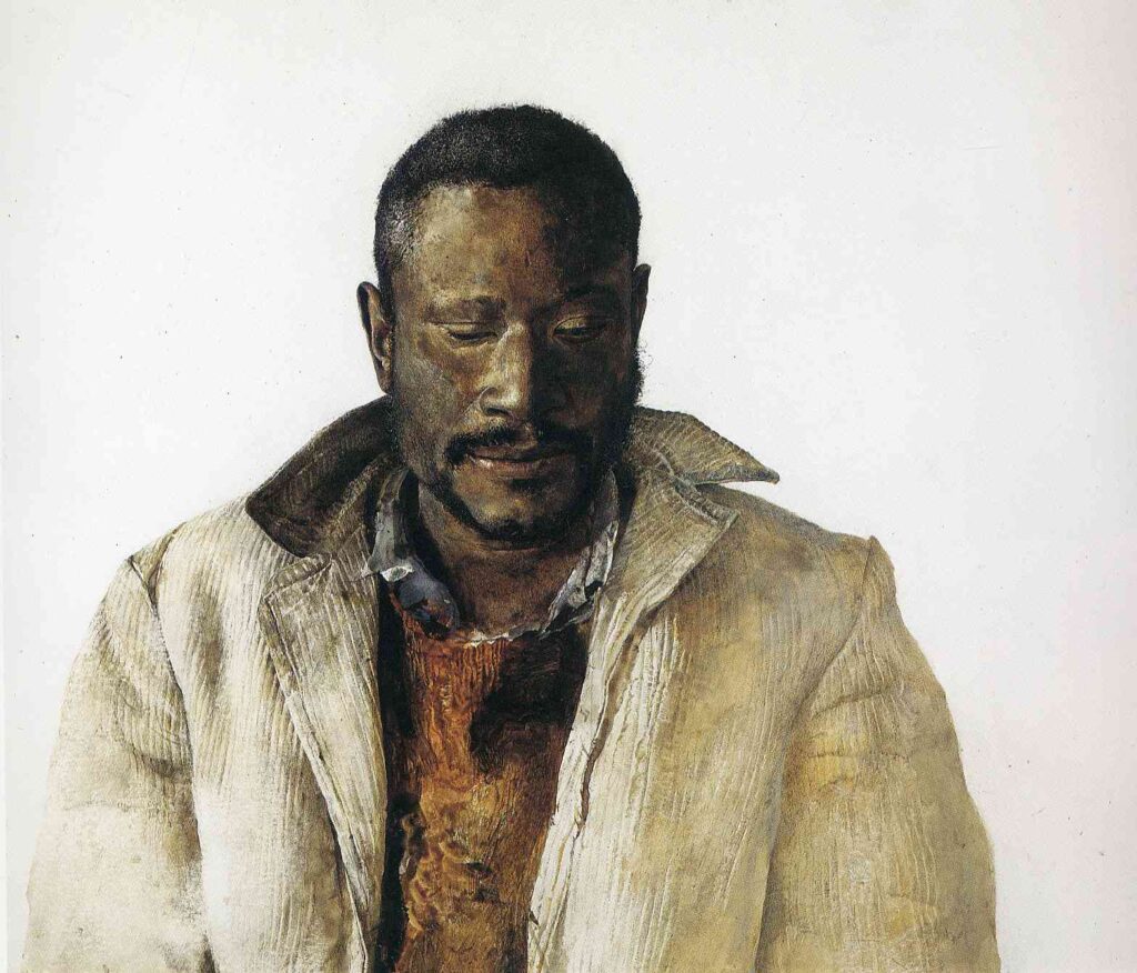 The Drifter - Andrew Wyeth Tablo